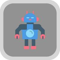 diseño de icono de vector de robot