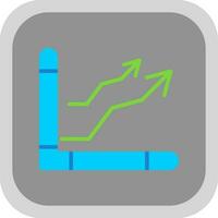 Graph Vector Icon Design