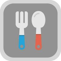 Baby cutlery Vector Icon Design