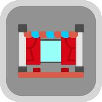 diseño de icono de vector de teatro