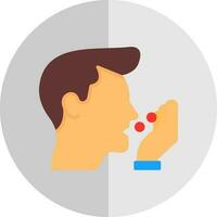 Cough Vector Icon Design