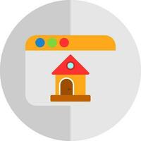 Home page Vector Icon Design