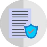 File protection Vector Icon Design