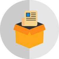 diseño de icono de vector de caja