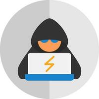 Hacker Vector Icon Design