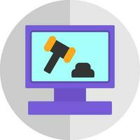 Auction Vector Icon Design