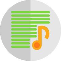 Playlist Vector Icon Design