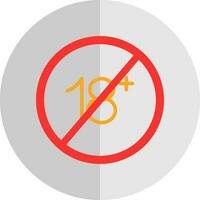 Prohibited Vector Icon Design