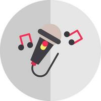 Singing Vector Icon Design