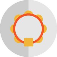 Tambourine Vector Icon Design