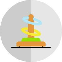 Ring toss Vector Icon Design