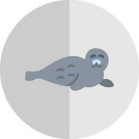 Seal Vector Icon Design