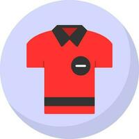 Polo shirt Vector Icon Design