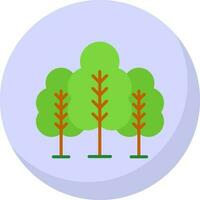 diseño de icono de vector de bosque