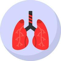 Lungs Vector Icon Design