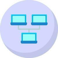 Local network Vector Icon Design