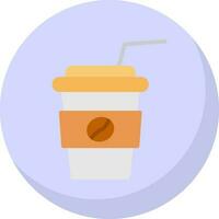 Paper cup Vector Icon Design