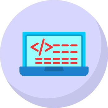 codificación vector icono diseño