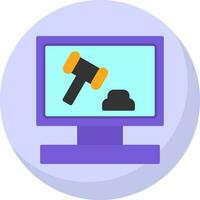 Auction Vector Icon Design