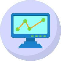 Analytics Vector Icon Design