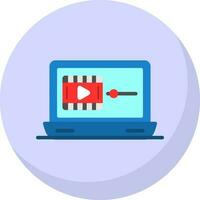 Video player Vector Icon Design