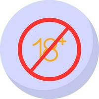 Prohibited Vector Icon Design