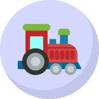 Toy train Vector Icon Design