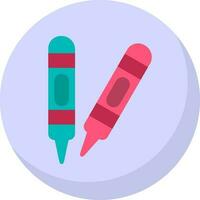 diseño de icono de vector de crayones