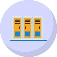 Locker Vector Icon Design