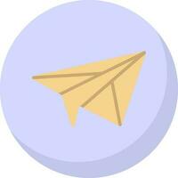 Paper plane Vector Icon Design