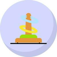 Ring toss Vector Icon Design