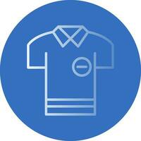 Polo shirt Vector Icon Design