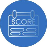 Scoring Vector Icon Design