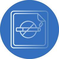 Nicotine patch Vector Icon Design