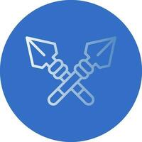 Spear Vector Icon Design