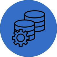 Data storage Vector Icon Design