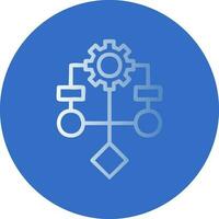 Algorithm Vector Icon Design