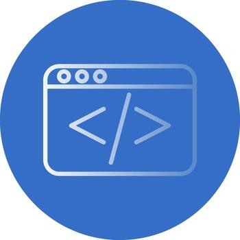 codificación vector icono diseño