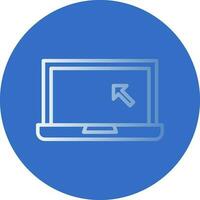 Laptop Vector Icon Design