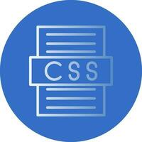 Css file Vector Icon Design