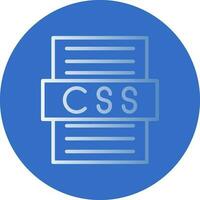 Css file Vector Icon Design