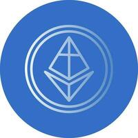 ethereum vector icono diseño