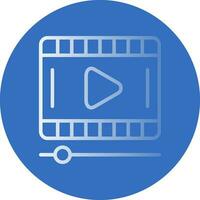 Video Vector Icon Design