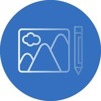 Edit image Vector Icon Design