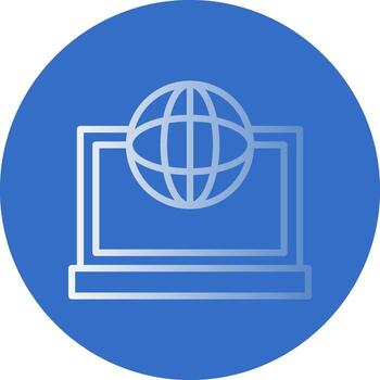 diseño de icono de vector de navegador