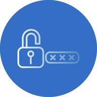 Password Vector Icon Design