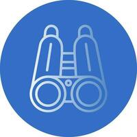 Binoculars Vector Icon Design