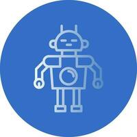 Robot Vector Icon Design