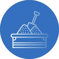 Sandbox Vector Icon Design