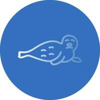 Seal Vector Icon Design